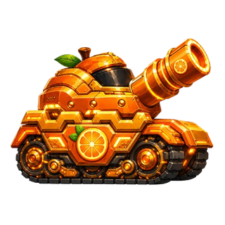 최강 황금 오렌지 탱크 (Lv.5 MAX)
